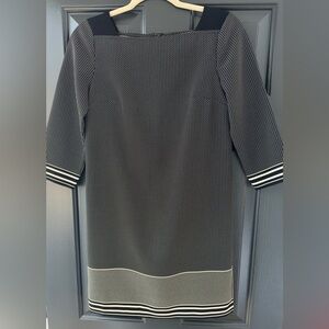 Ann Taylor Polka Dot 3/4 Sleeve Petite Dress - Size OP